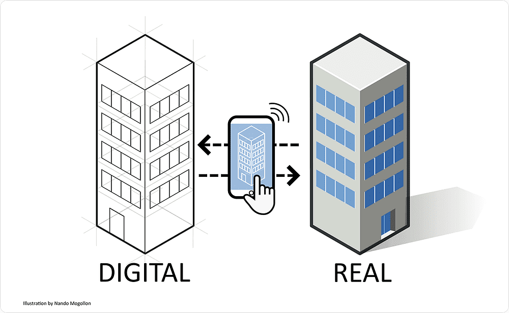 digital twin e Building information modeling