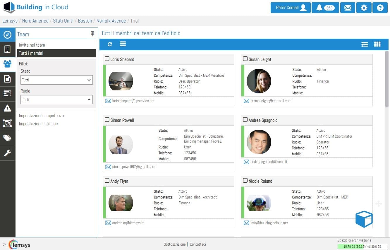 Team BIM Collaboration in the construction industry