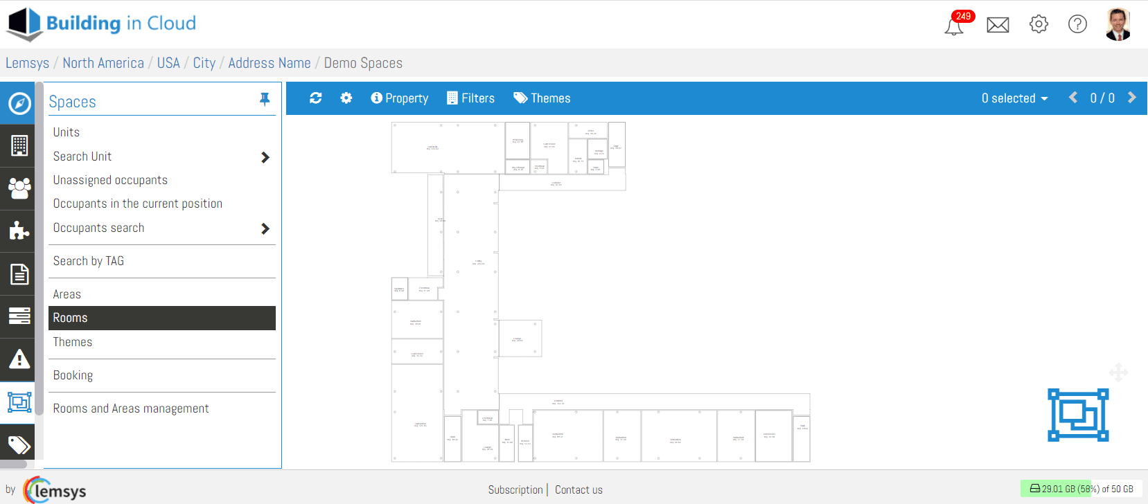2D Spaces